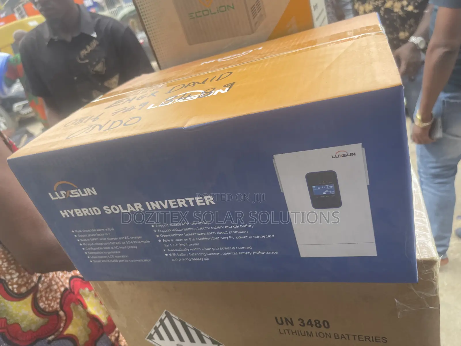 2kva/12v Luxsun Hybrid Solar Inverter