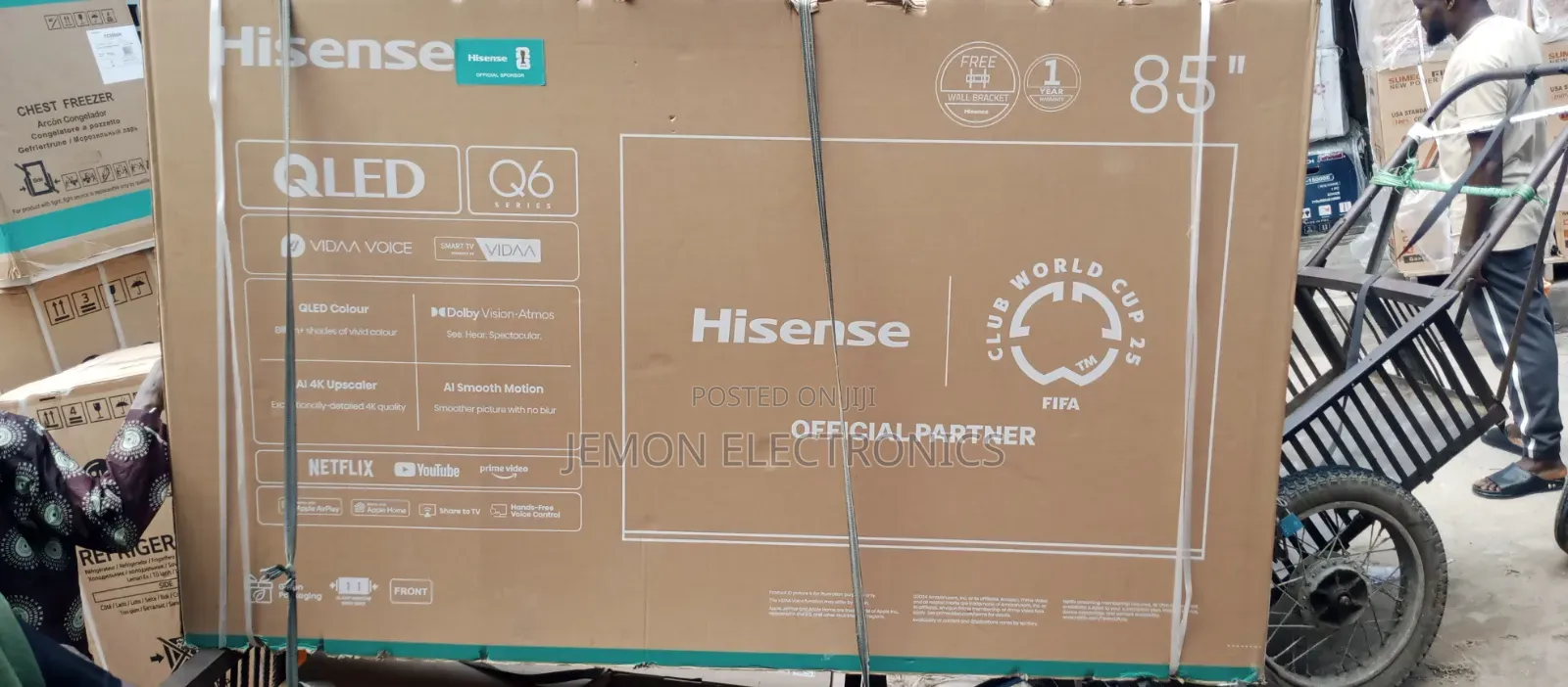Hisense 85 Inches Qled Tv.
