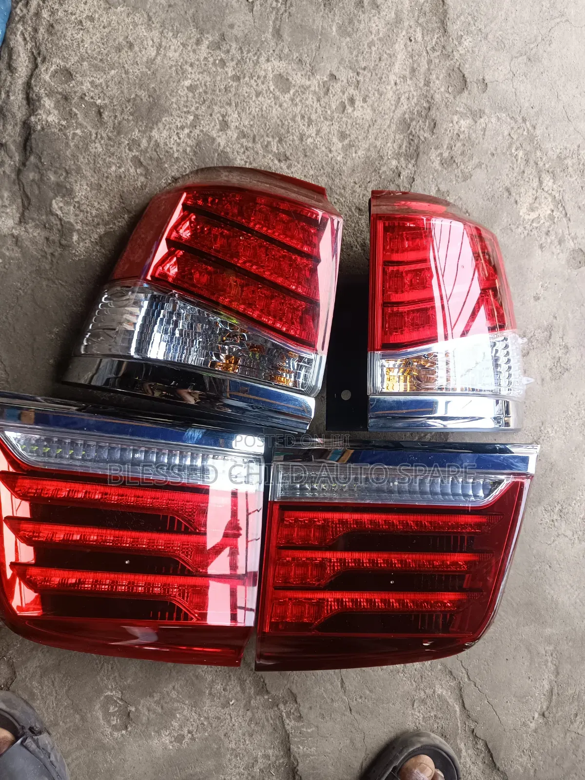 Complete Back Light Lexus Lx 570 2015-2016