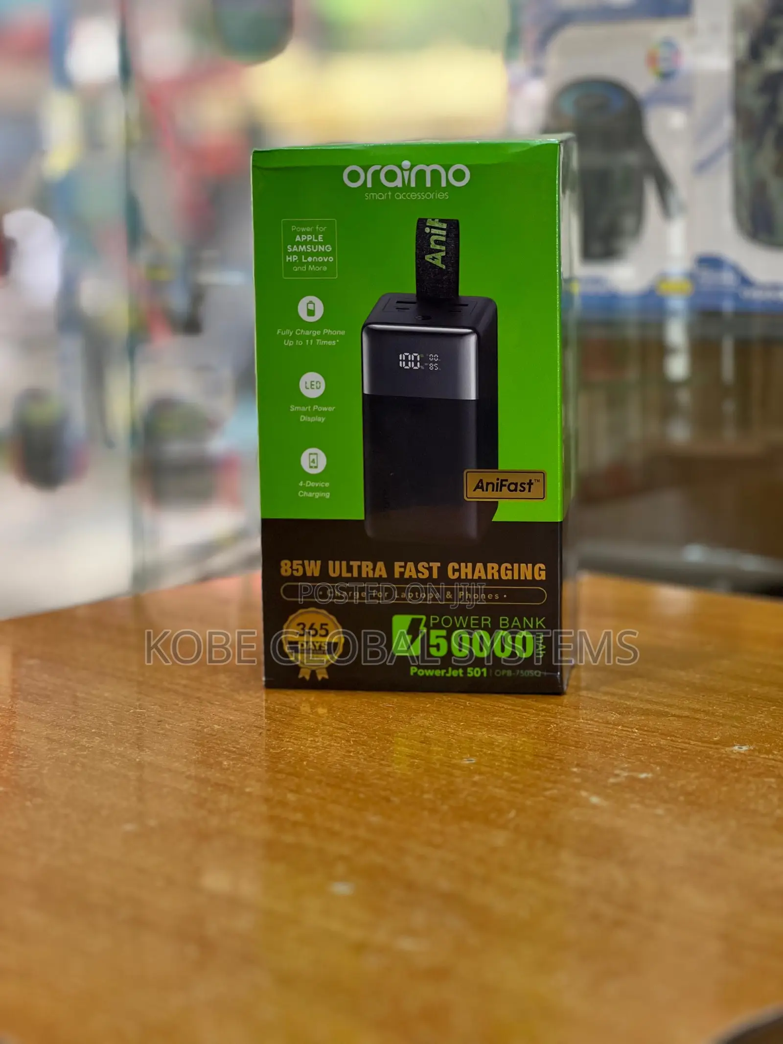 New Oraimo 50000 Mah Capacity Powerbank
