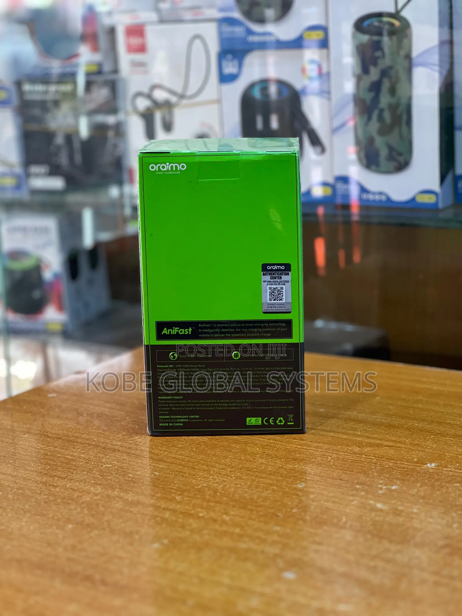 New Oraimo 50000 Mah Capacity Powerbank