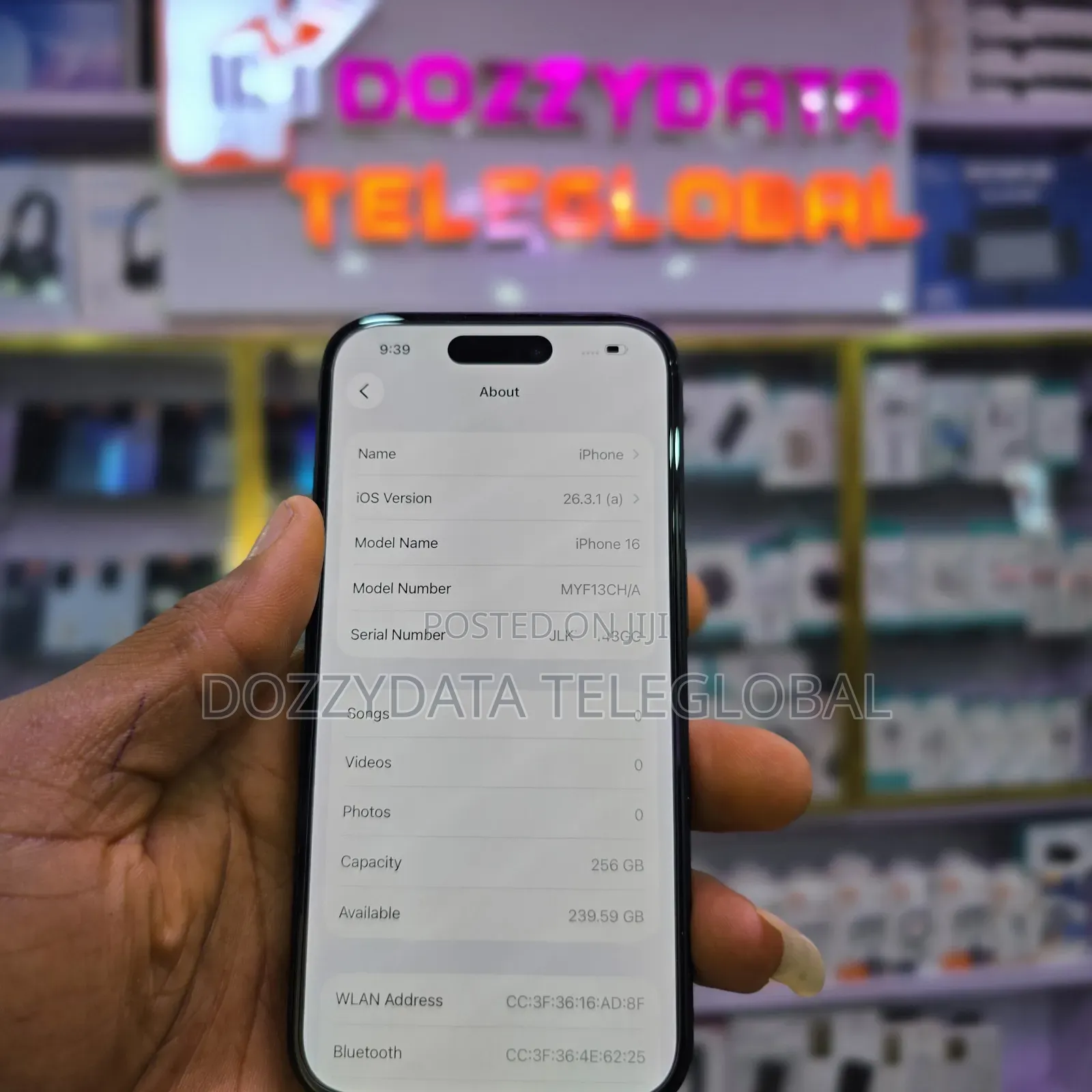Apple iPhone 16 256 GB Black