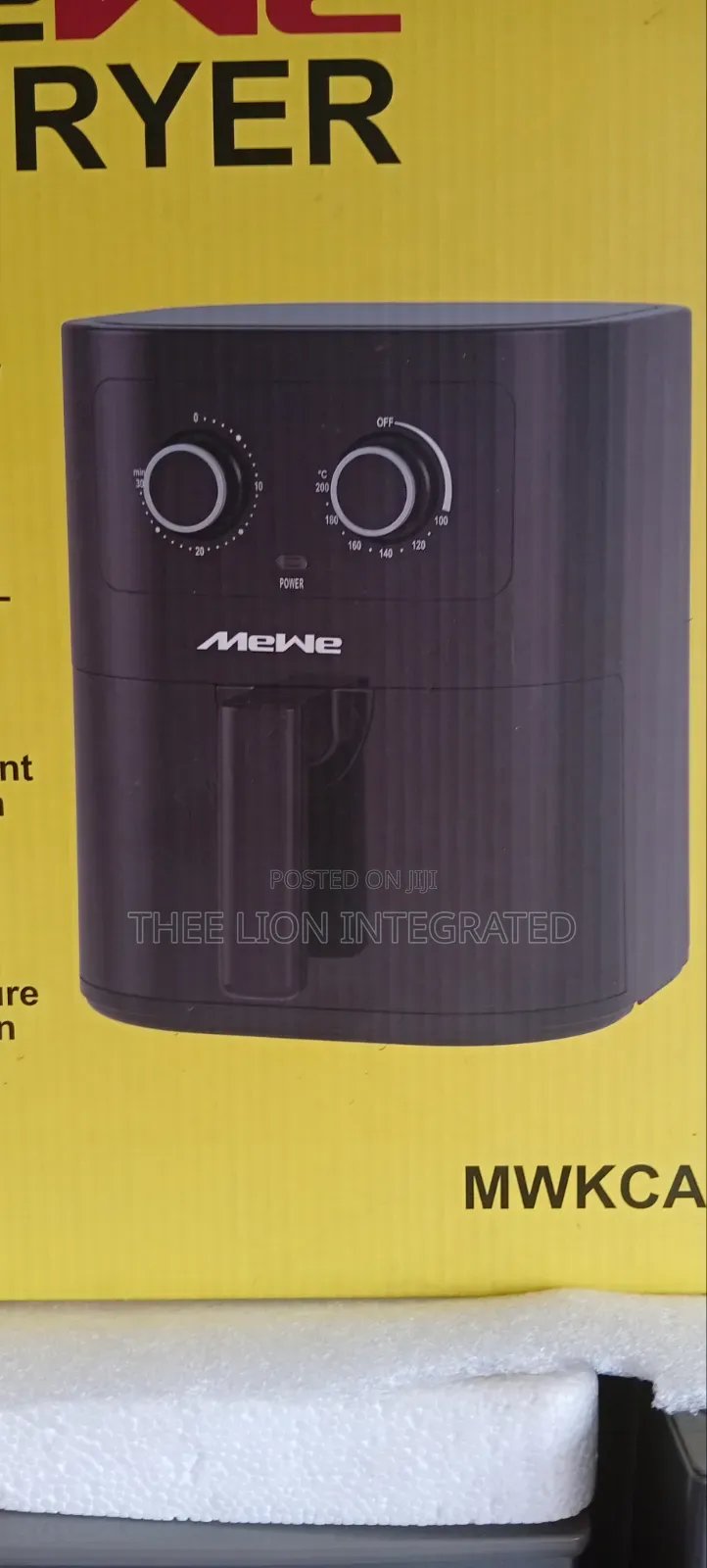 Brand New Mewe 8l Air Fryer - Mwkca-Airf0801