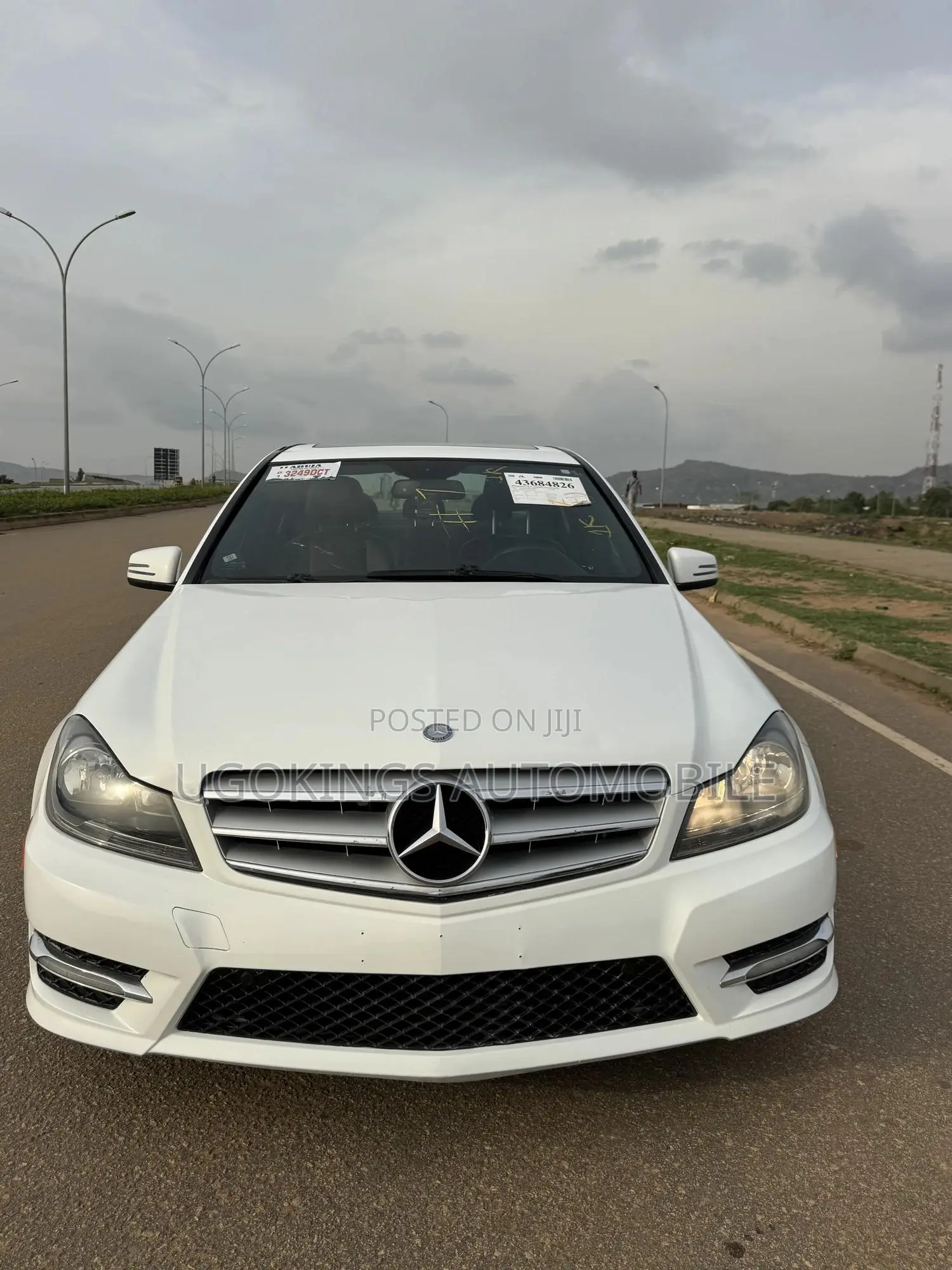 Mercedes-Benz C300 Luxury 4Matic Sedan AWD (3.5L 6cyl 7A) 2013 White
