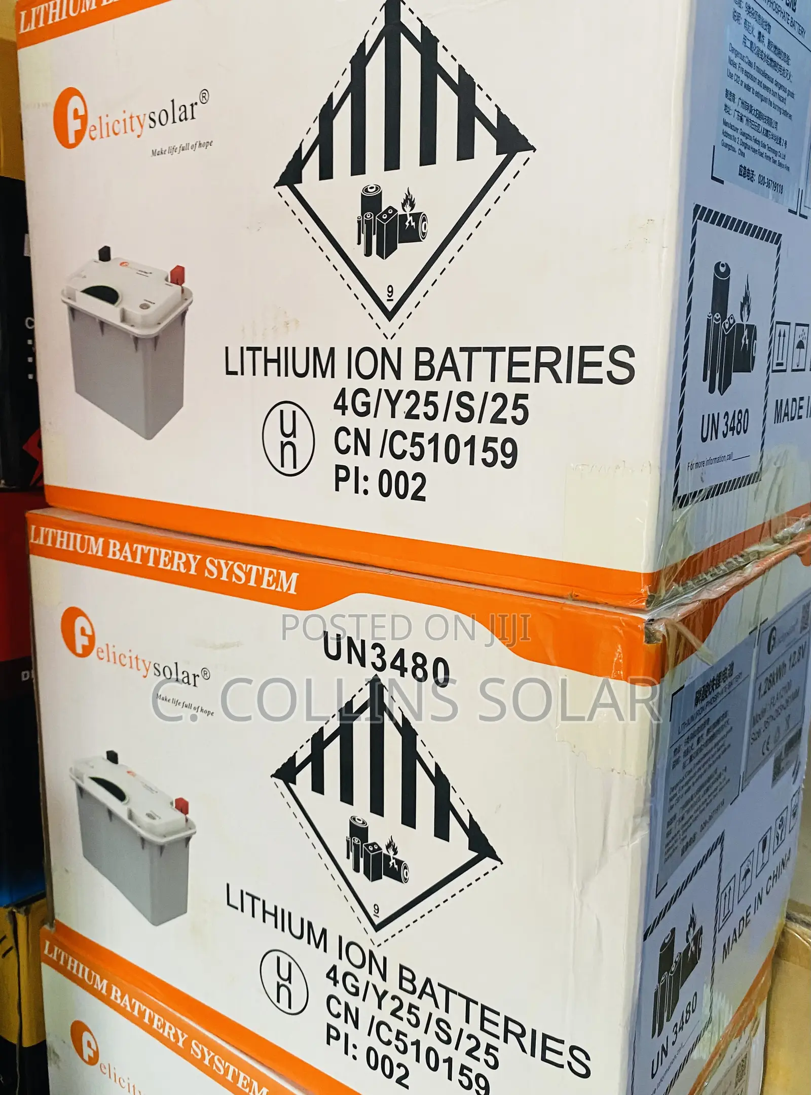 1.28kwh 12v Felicity Lithium Battery
