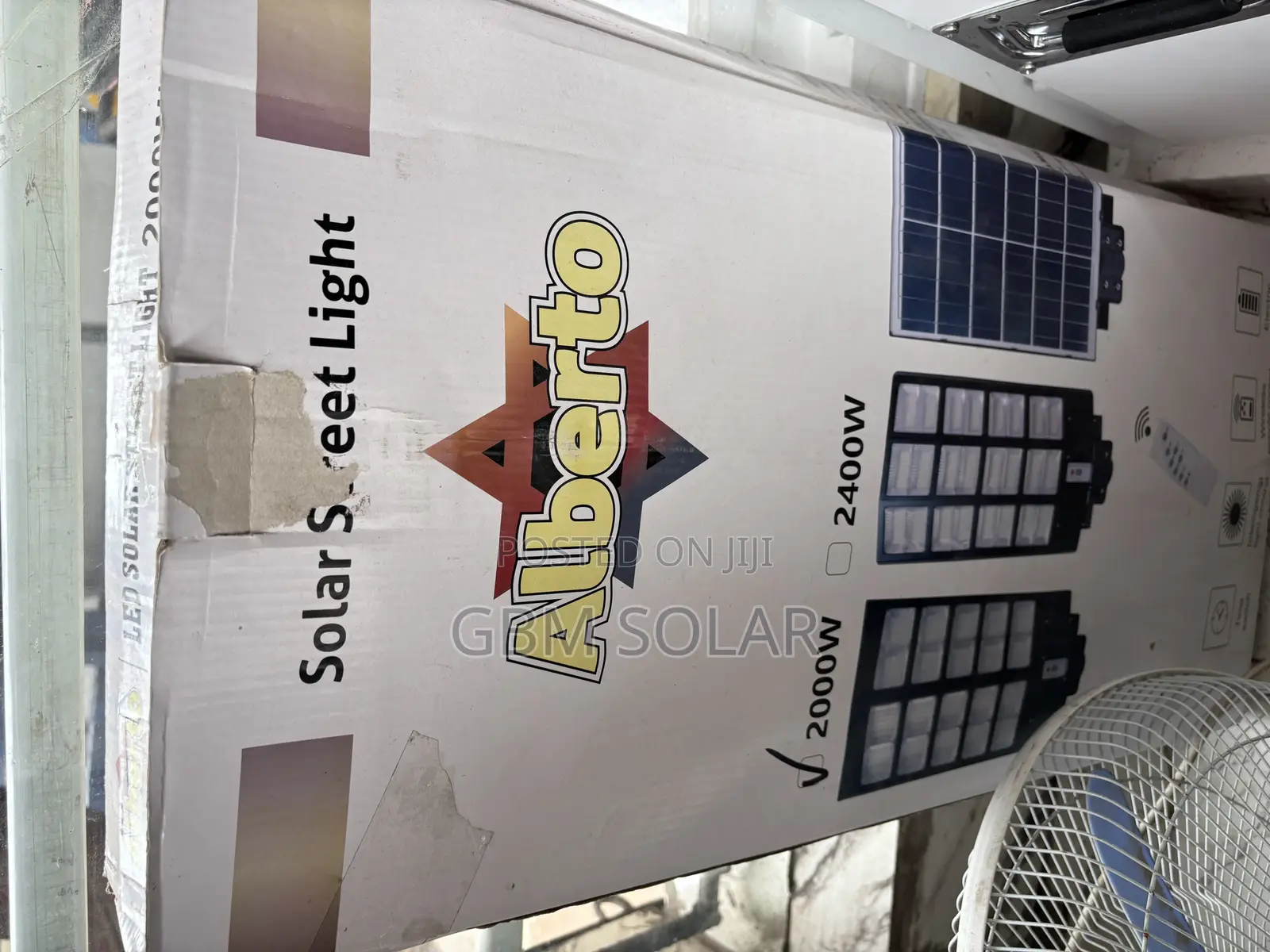 Alberto 2000w Solar Street Light With a Waterproof Rating Ip65/Ip66,