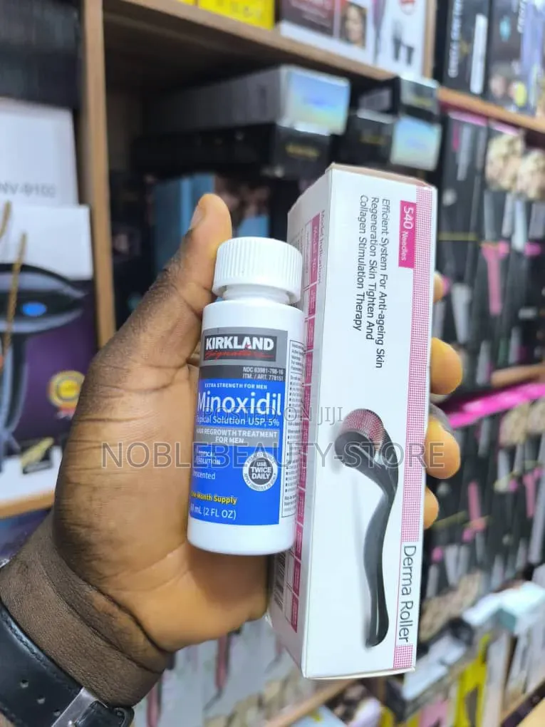 Original Minoxidil and Derma Roller