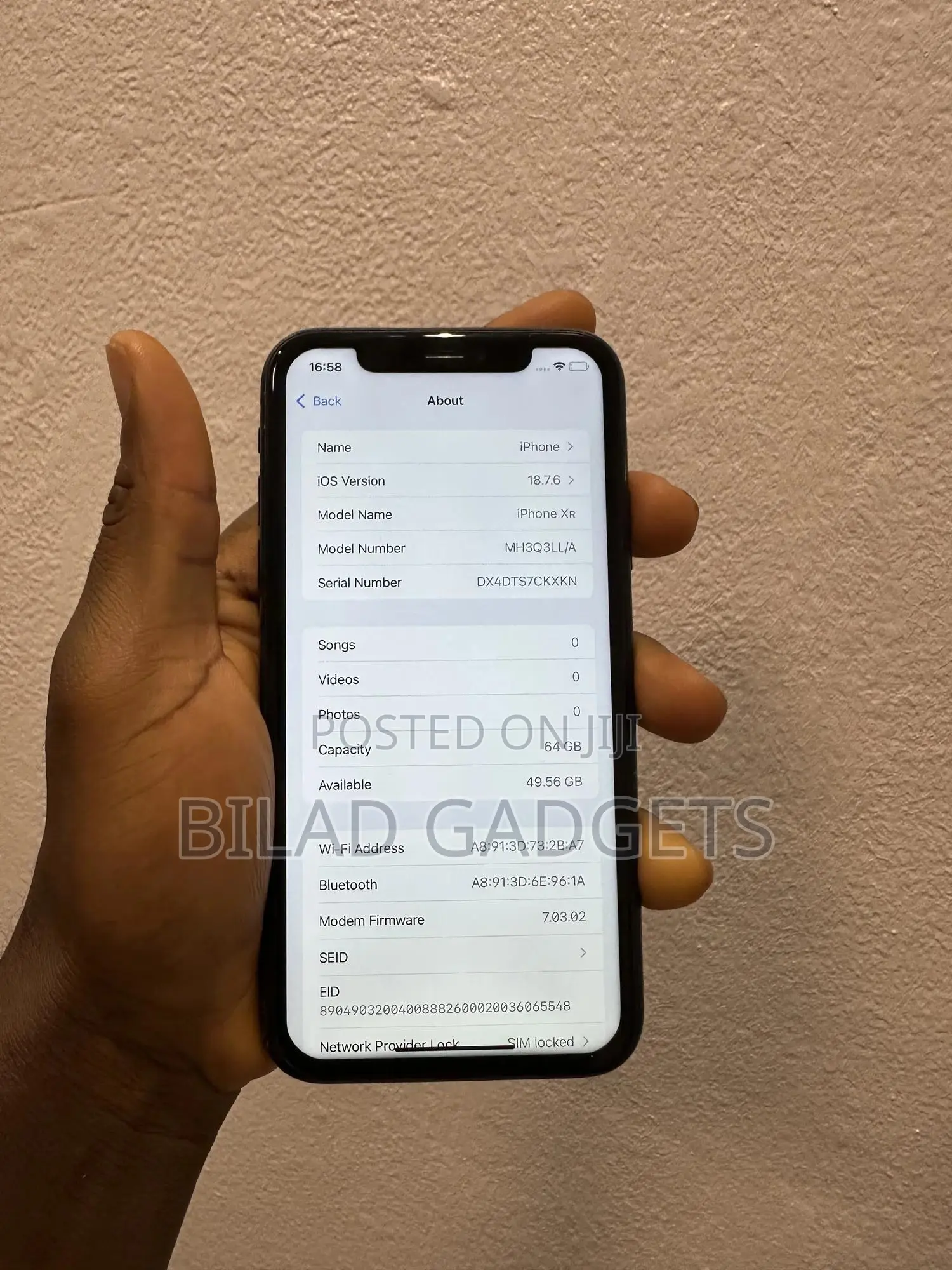 Apple iPhone XR 64 GB Black