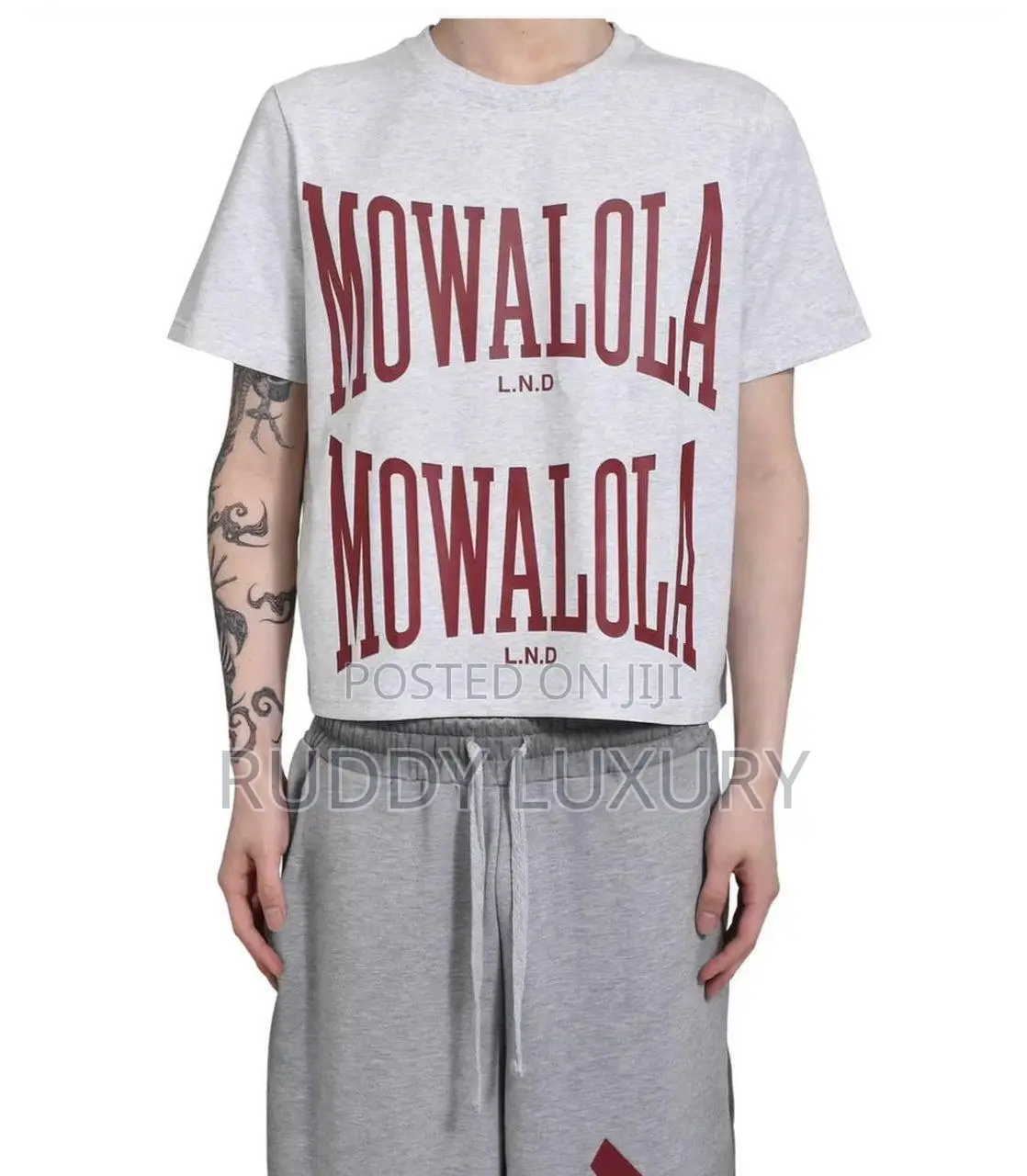 Luxury Mowalola Sweat Tee