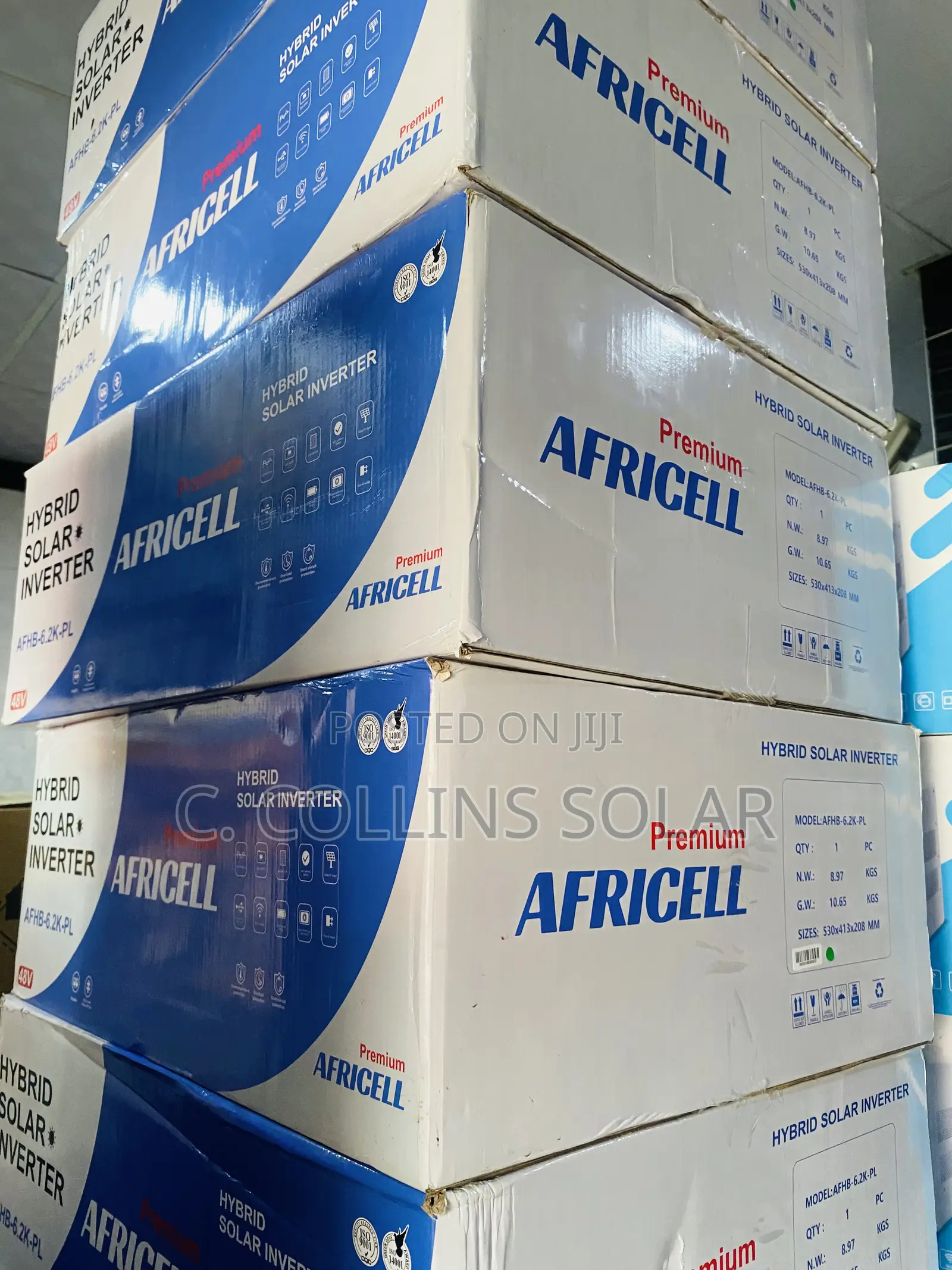 6.2kva Africell Hybrid Inverter