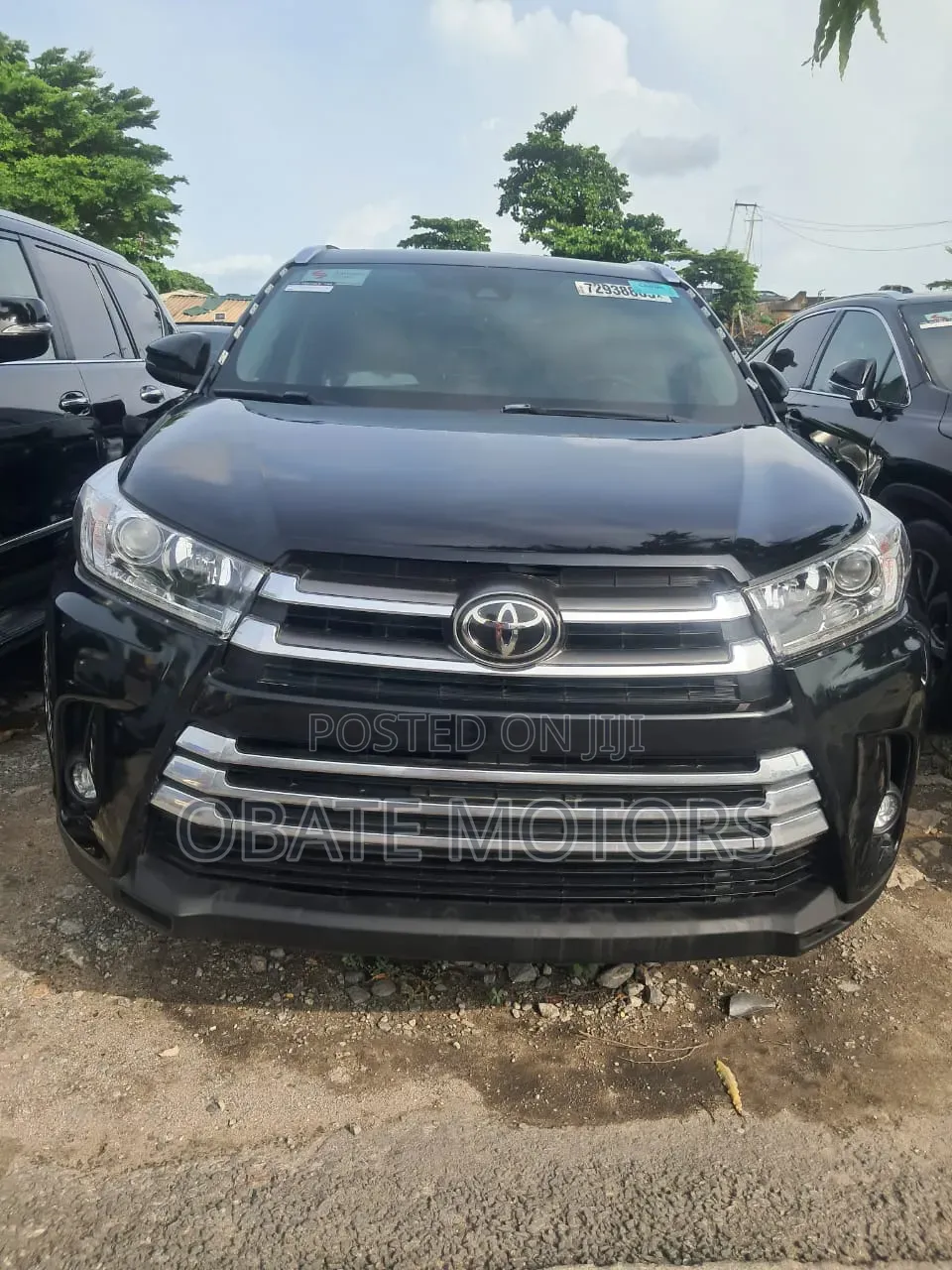 Toyota Highlander Limited Platinum 4x4 V6 (3.5L 6cyl 8A) 2017 Black