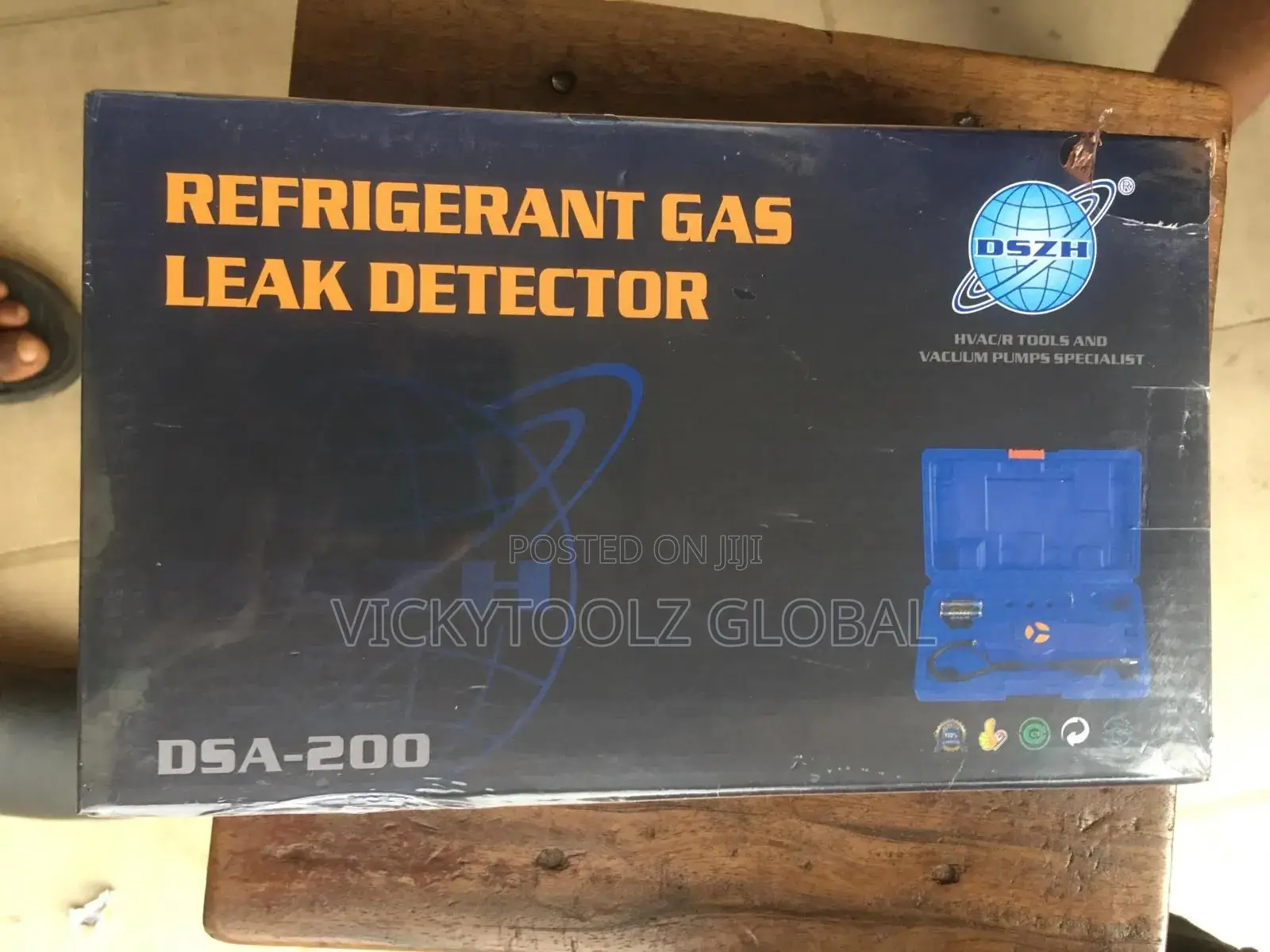 Refrigerant Handheld Halogen Gas Leak Detector Dsa-200