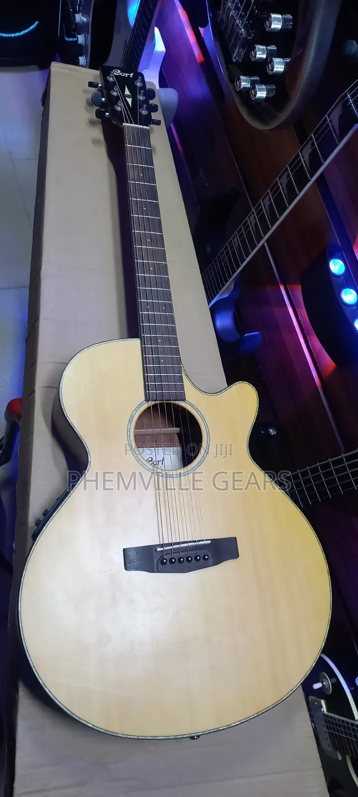 Uk Used Cort Semi Acoustic Guitar
