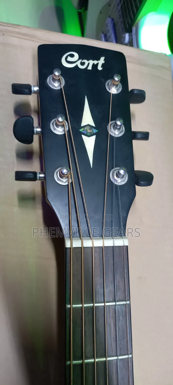 Uk Used Cort Semi Acoustic Guitar