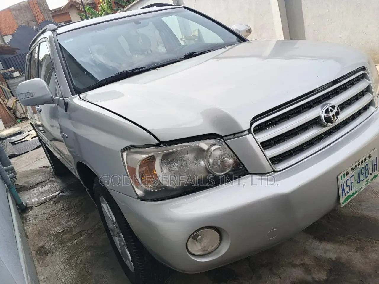 Toyota Highlander 2003 Silver