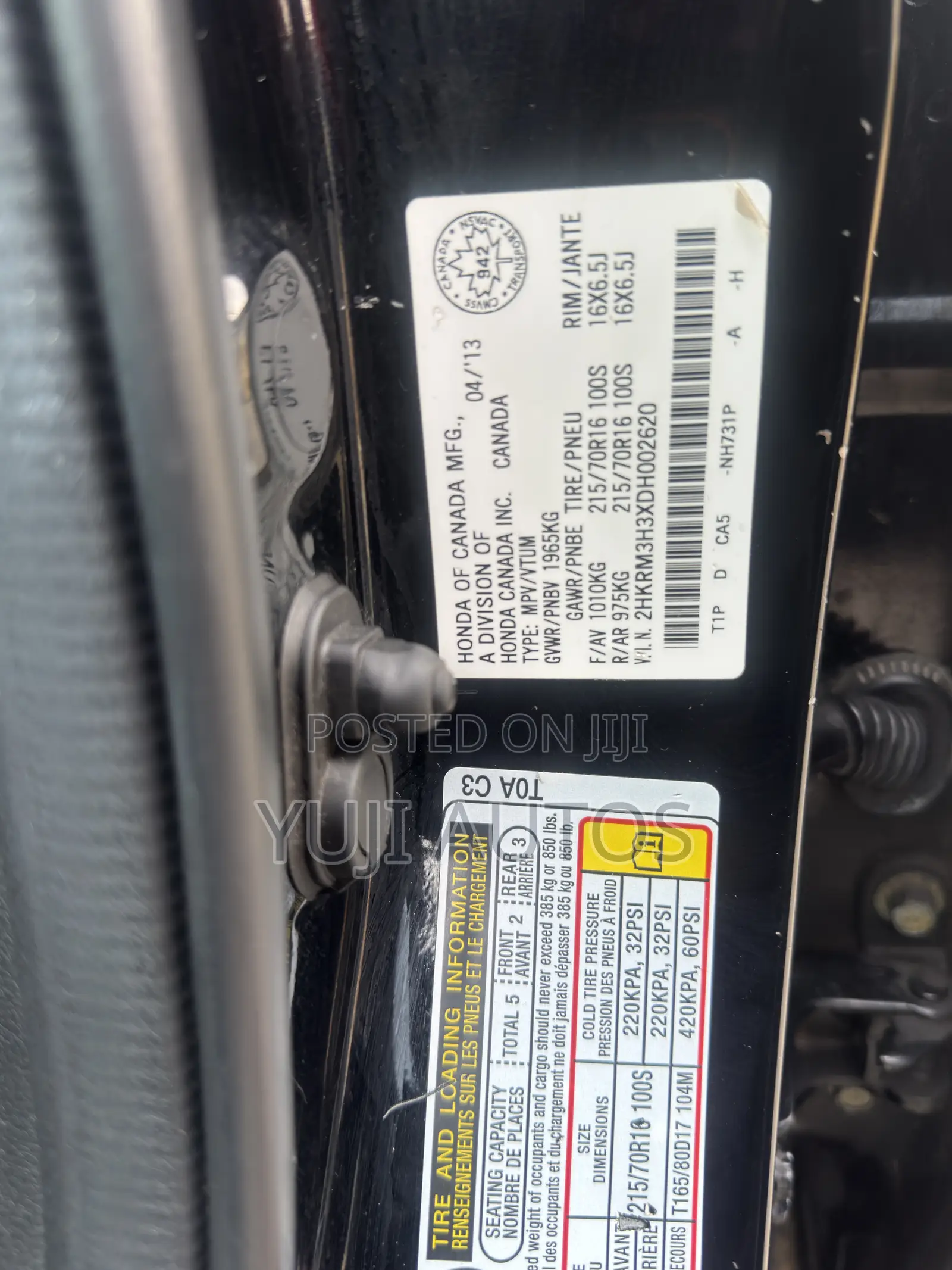 Honda CR-V 2013 Black