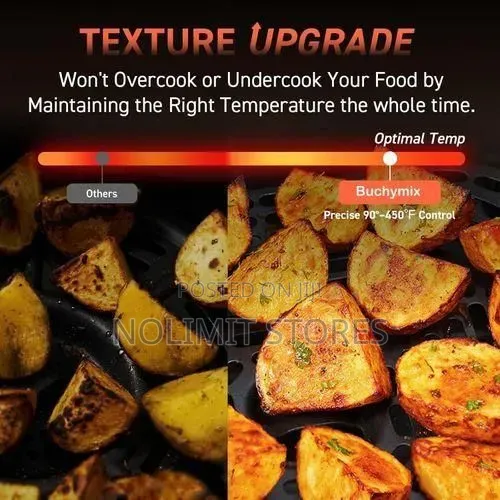 Buchymix 8l Digital Air-Fryer With Dehydrator, Oven Grill Functions