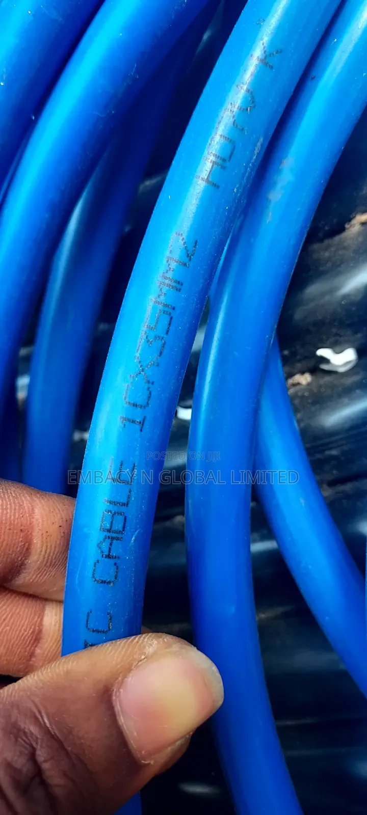 35mm Single Flexible Cable Pure Copper Blue Color
