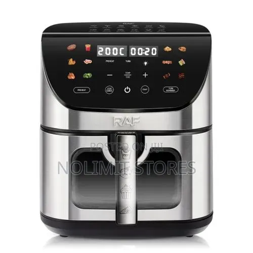 Raf 1700w Smart Air Fryer 8l With Mobile App Control