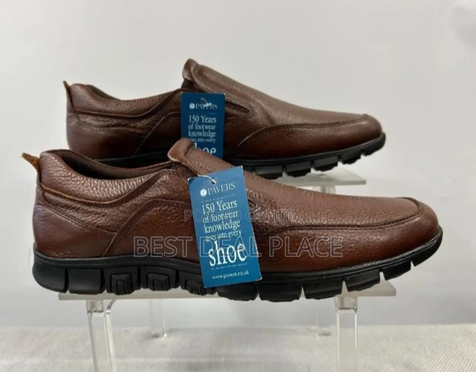 Pavers Men’S Premium Genuine Leather Slip-on Shoes (Original From Uk)
