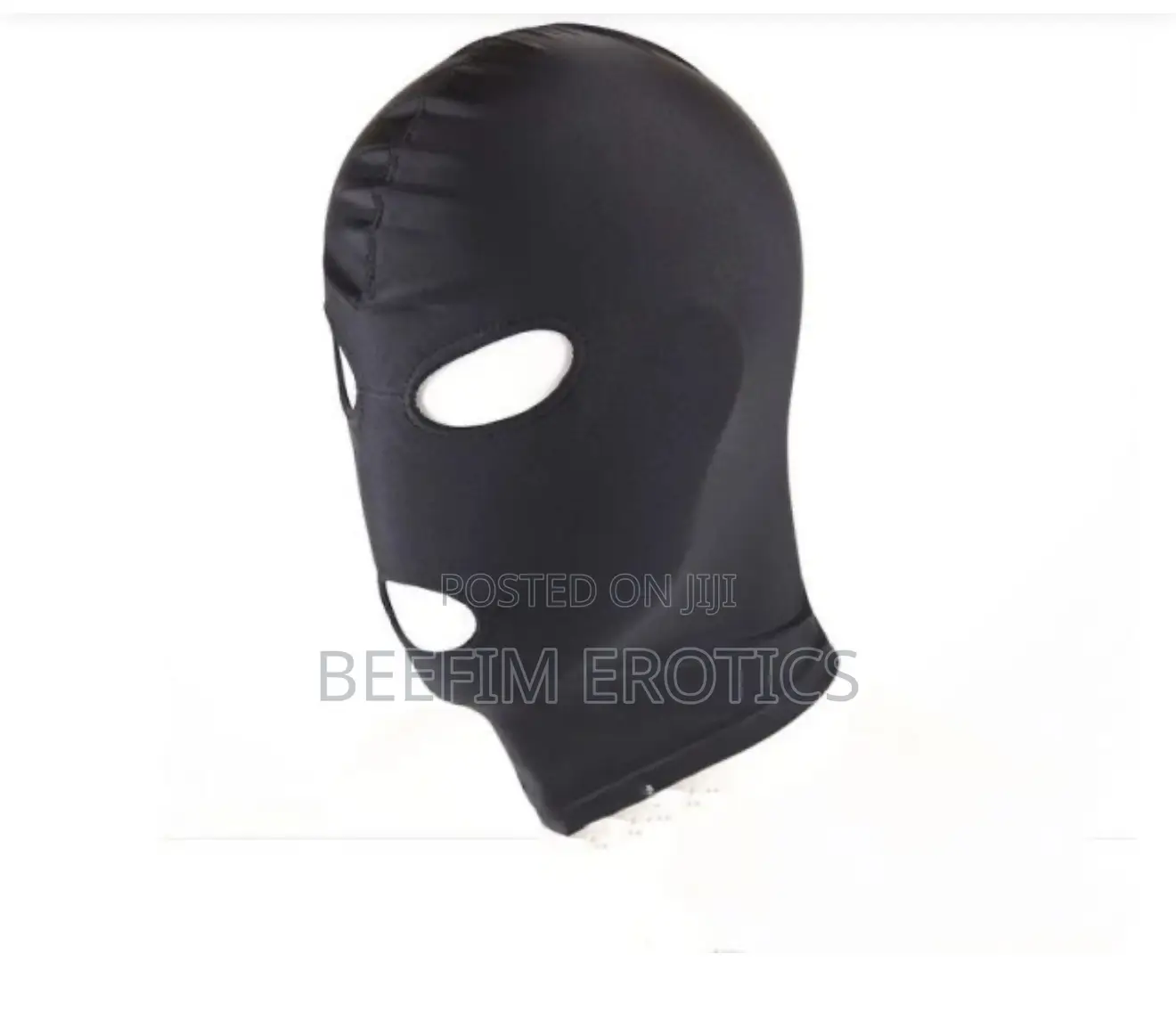 Black Full Face Hood Ski Mask Party Face Mask