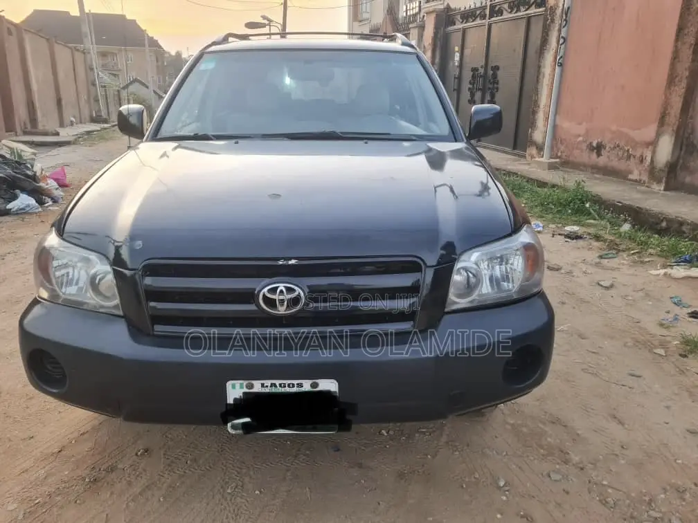 Toyota Highlander 2005 Black