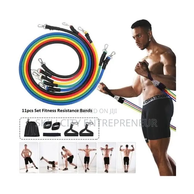 11 Pack Full Body Resistance Band