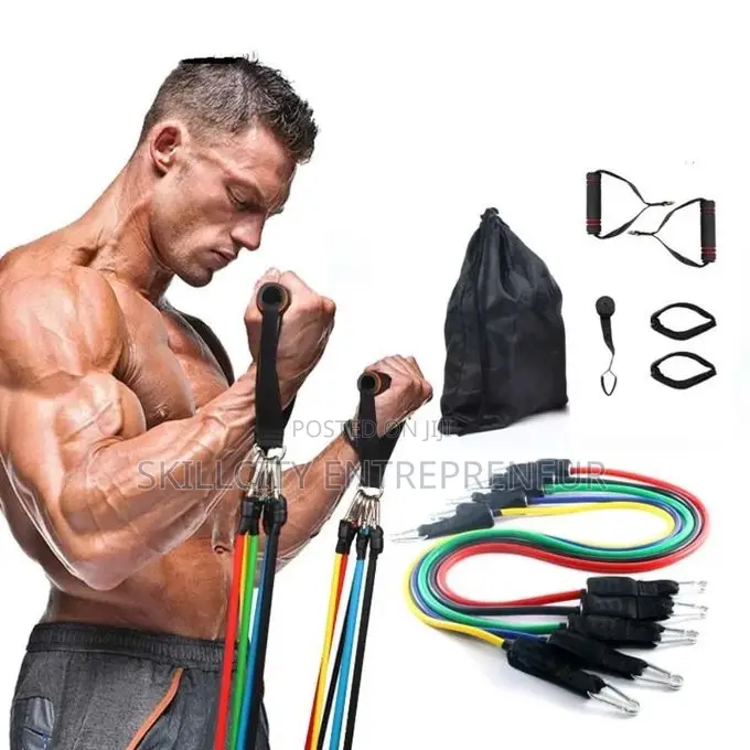 11 Pack Full Body Resistance Band