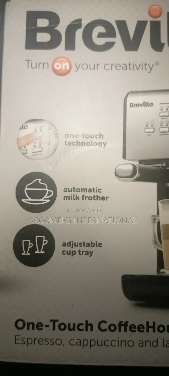Breville One-touch Coffeehouse Espresso Machine