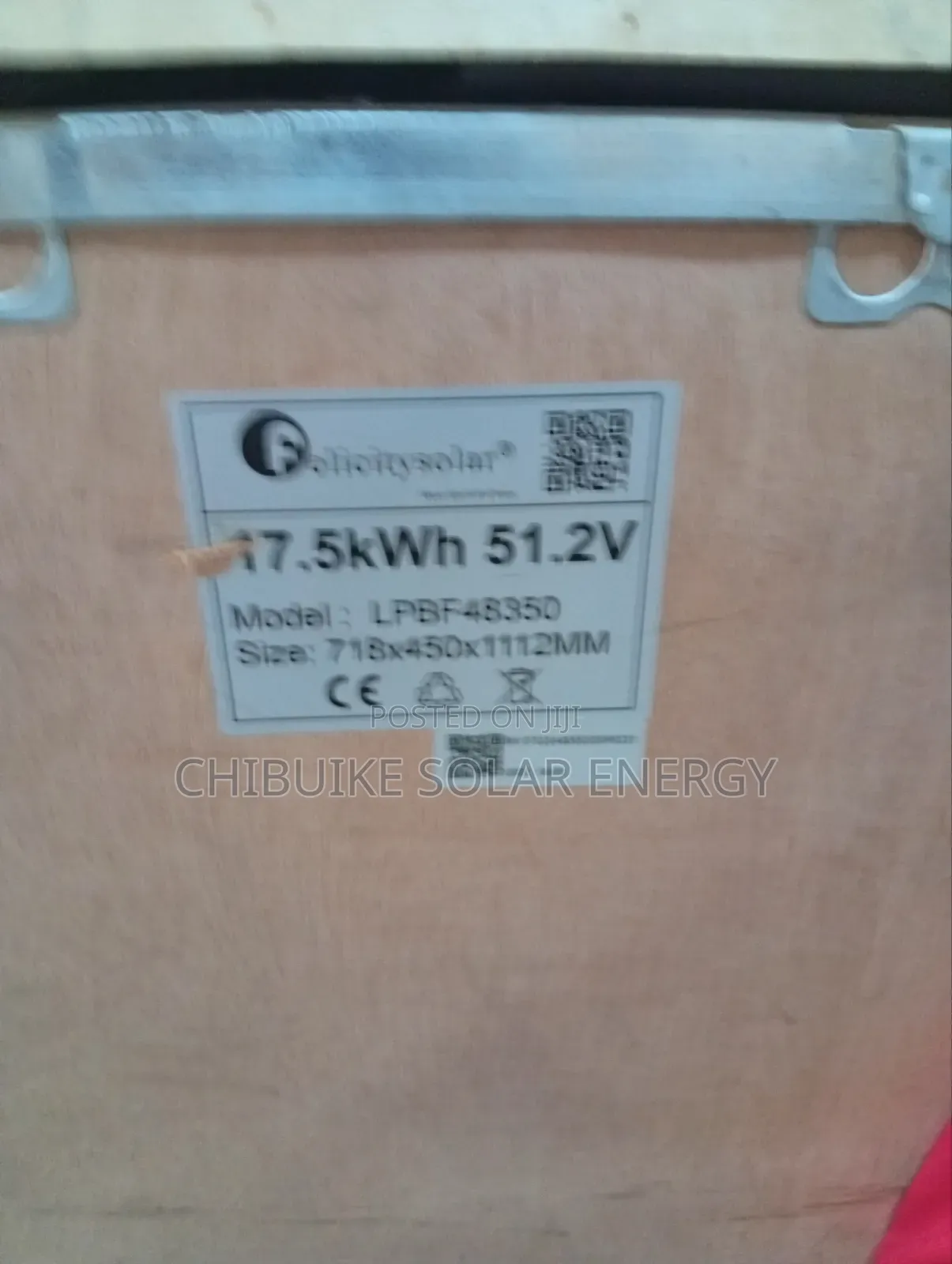 Felicity Solar Lithium Ion Batteries 17.5kwh 48v