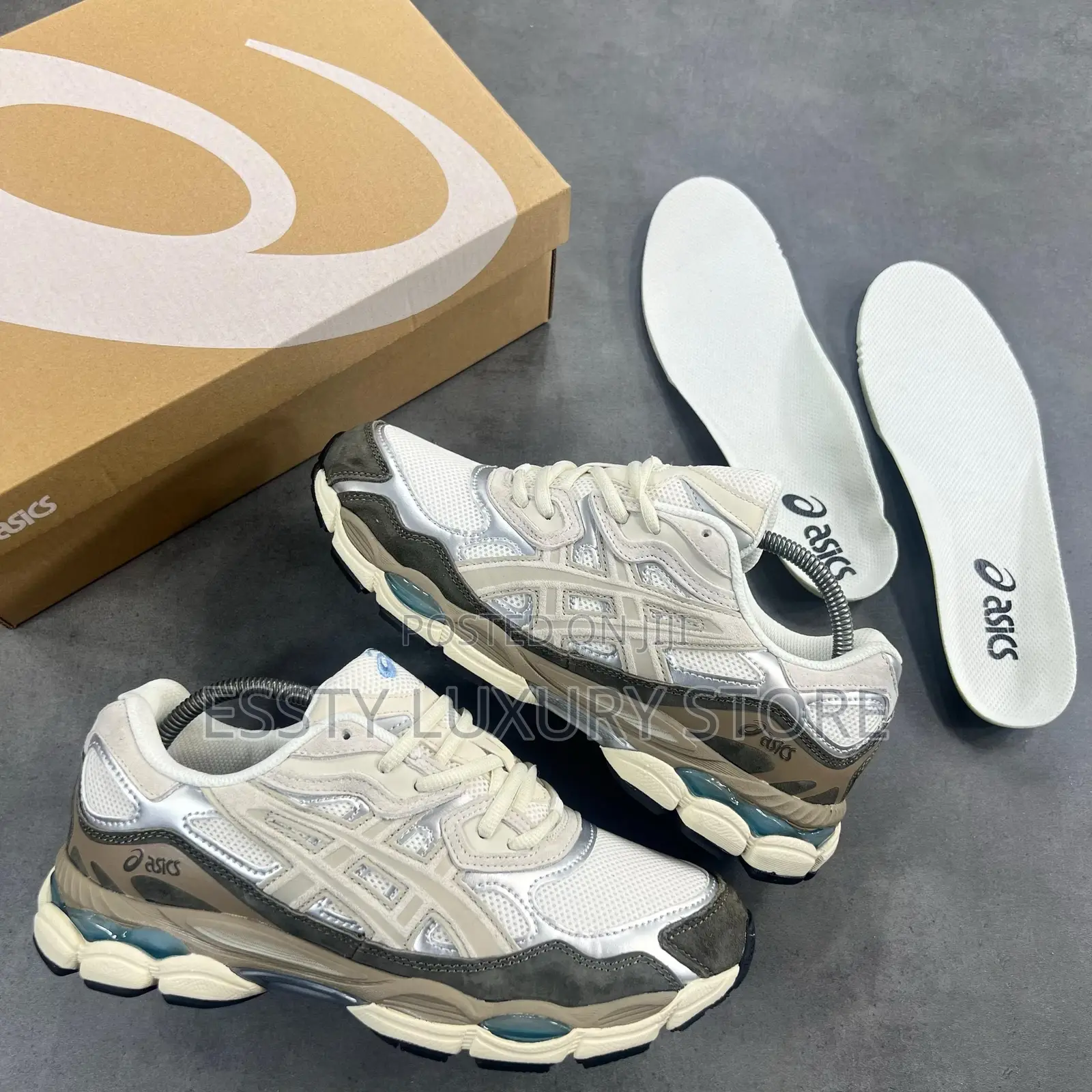 High Quality Luxury Asics Gel Nyc Runner "Cream" SNKS