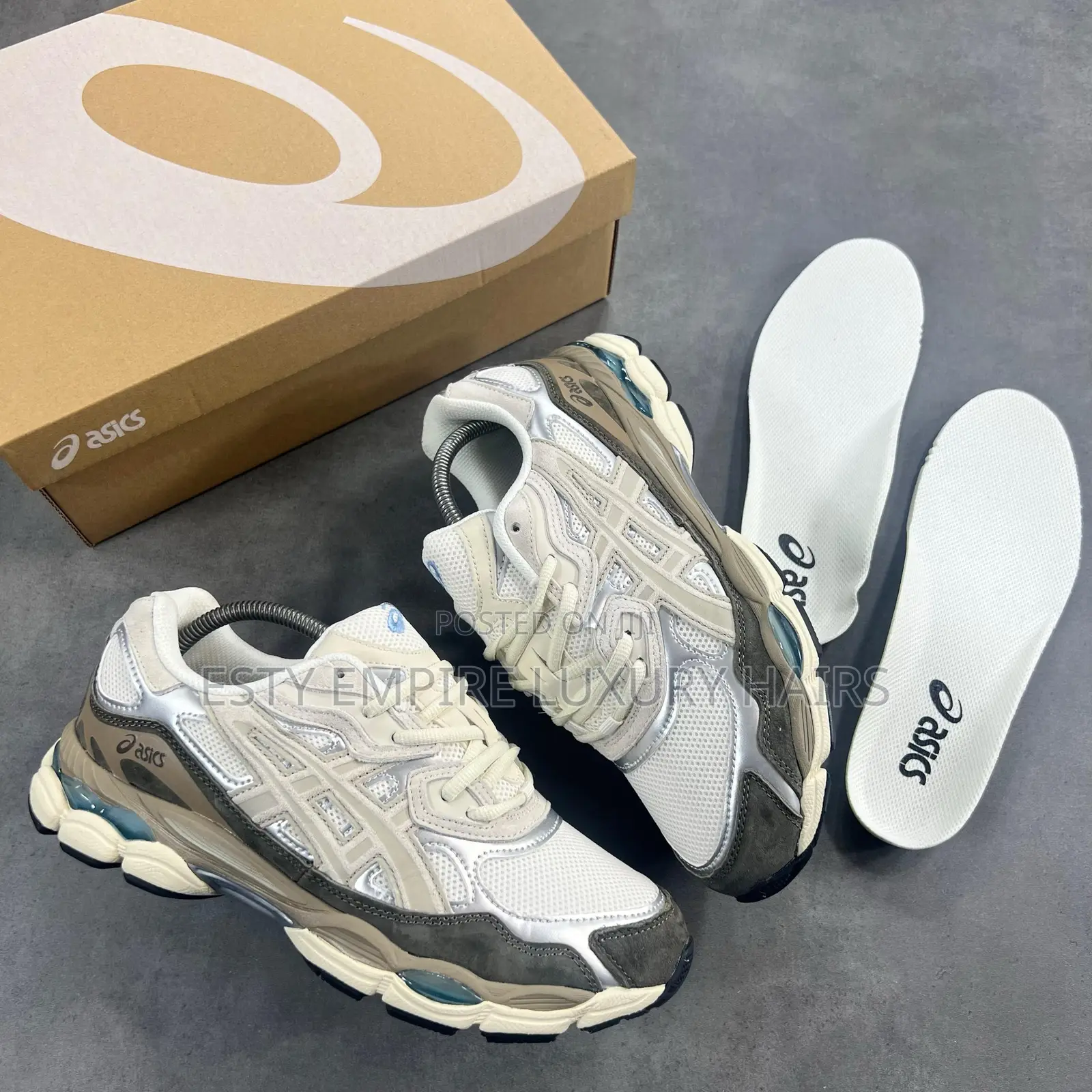 High Quality Luxury Asics Gel Nyc Runner "Cream" SNKS