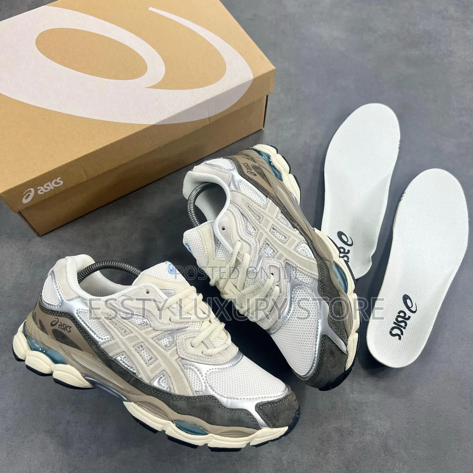 High Quality Luxury Asics Gel Nyc Runner "Cream" SNKS