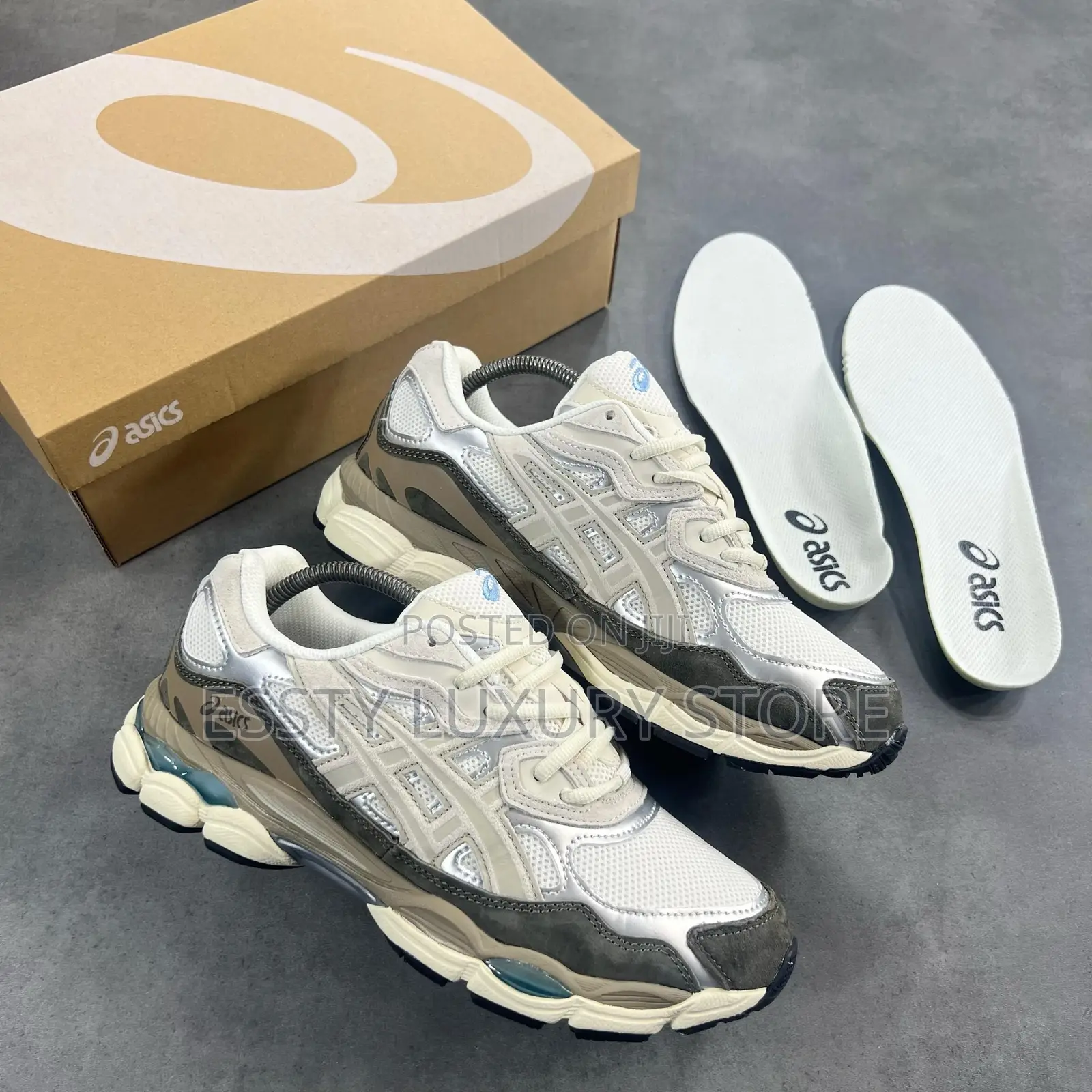High Quality Luxury Asics Gel Nyc Runner "Cream" SNKS