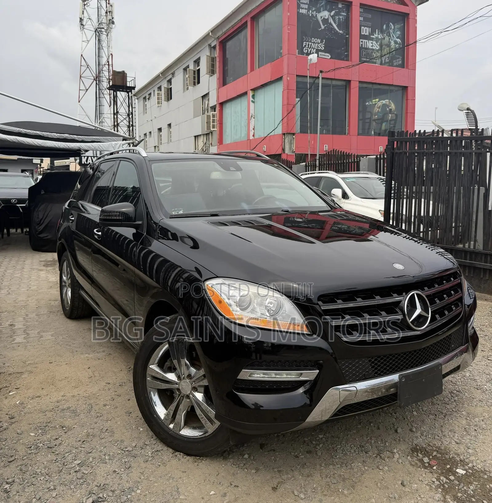 Mercedes-Benz M Class ML 350 4x2 2013 Black
