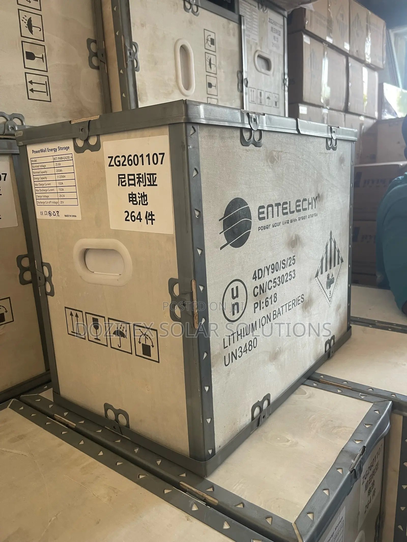 5kw/24v Entelechy Lithium Battery