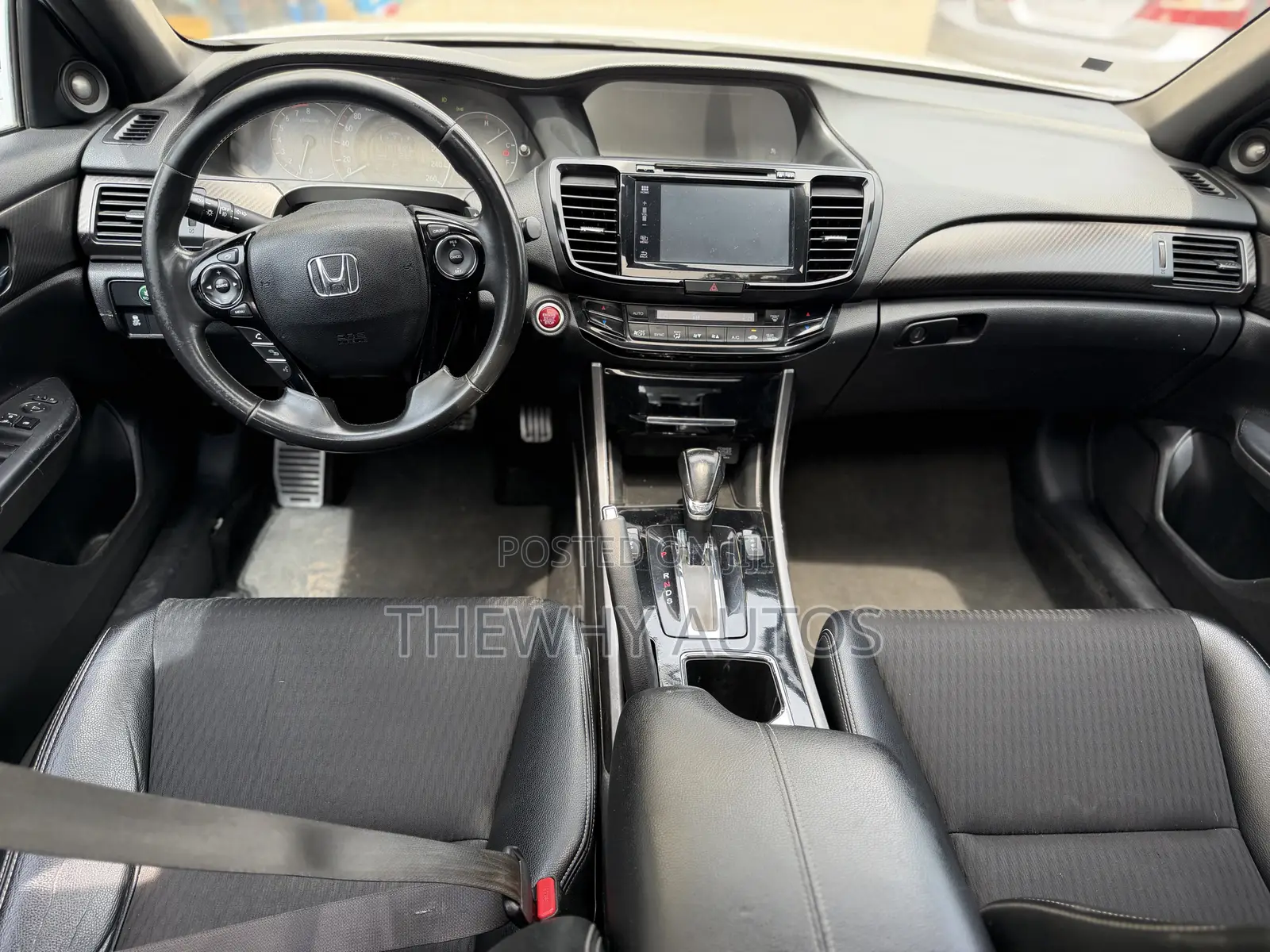 Honda Accord Sport 4dr Sedan FWD (2.4L 4cyl 2A) 2016 White