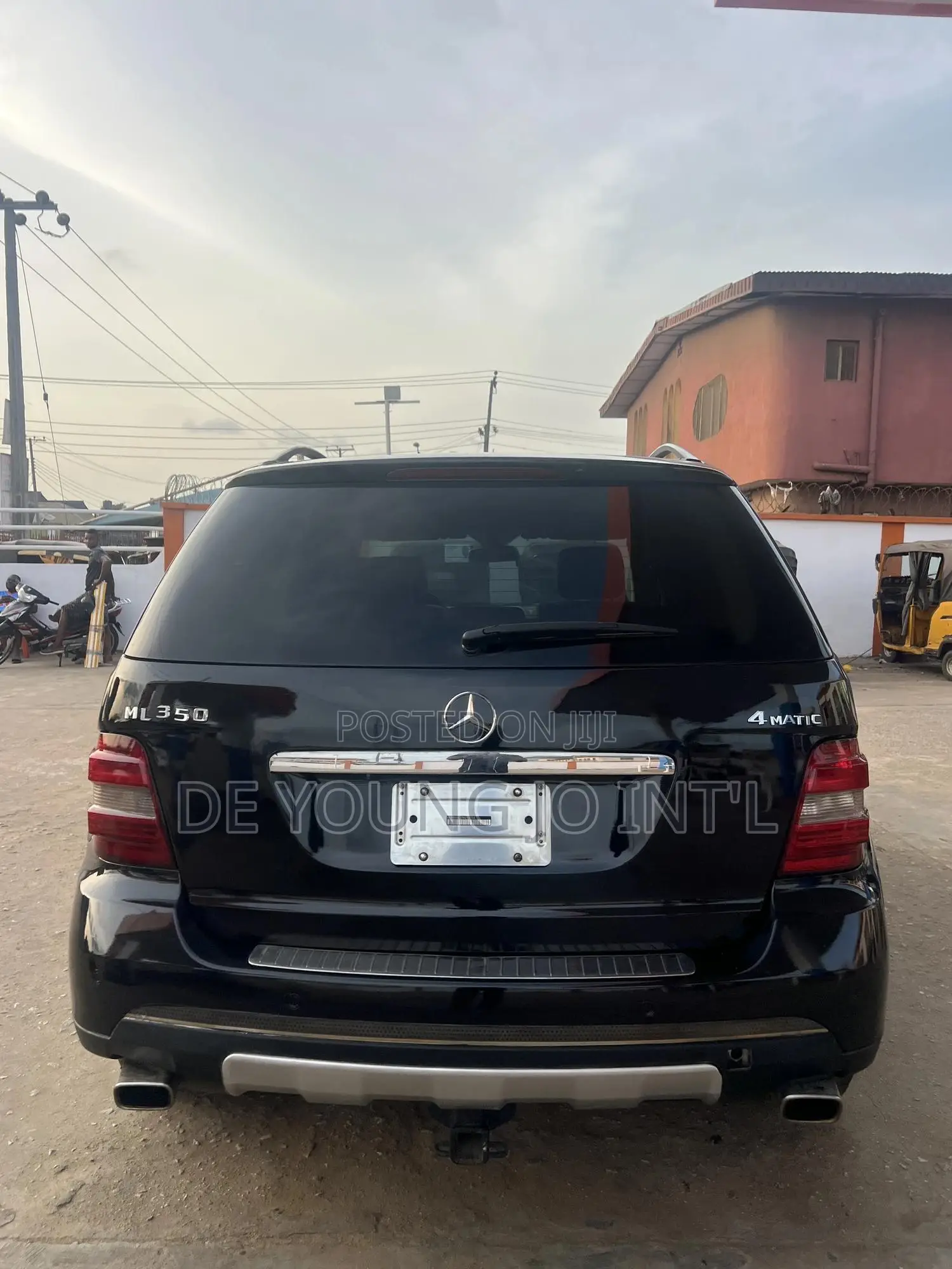 Mercedes-Benz M Class ML350 AWD 4MATIC 2009 Black