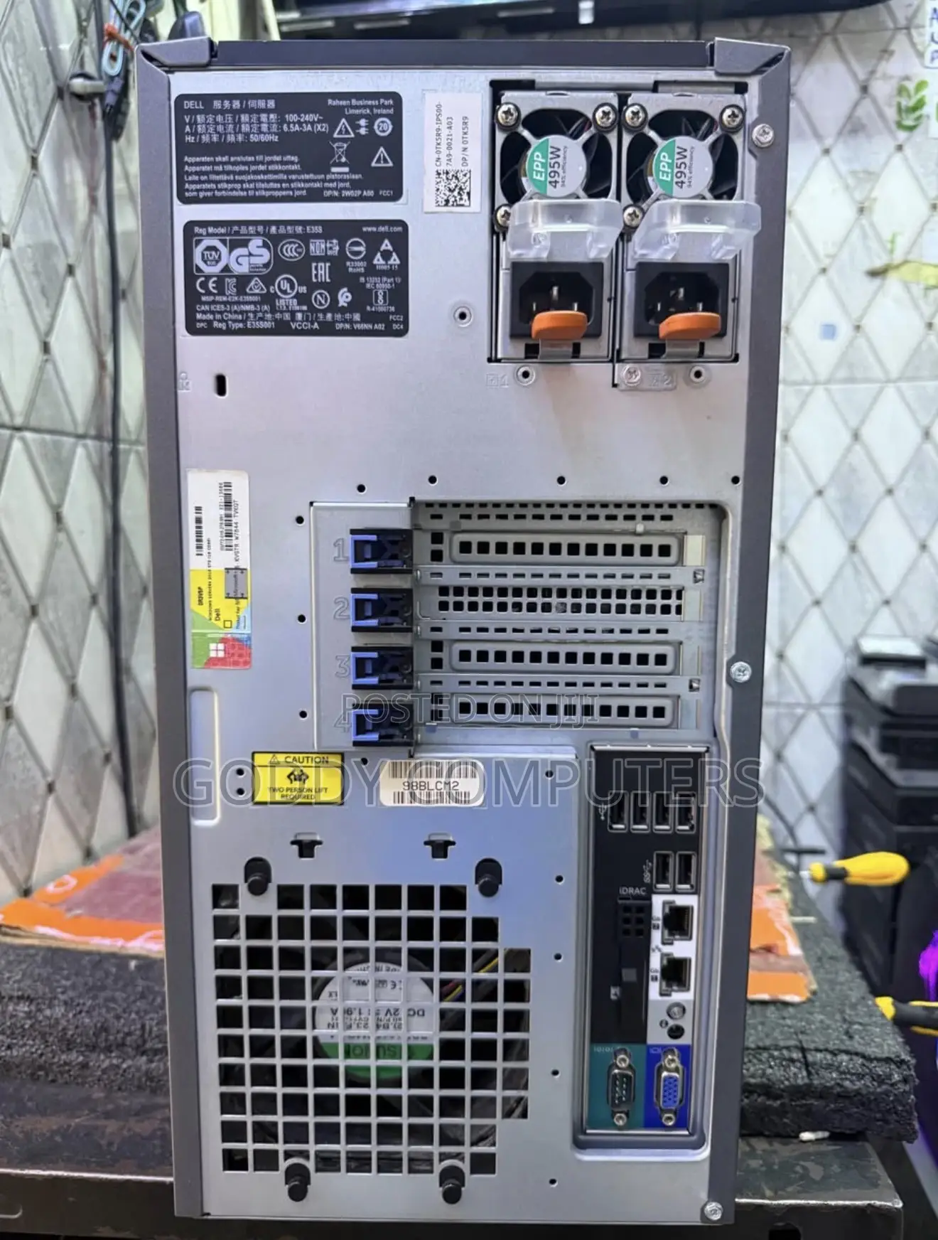Server Dell PowerEdge T330 16GB Intel Xeon HDD 4T
