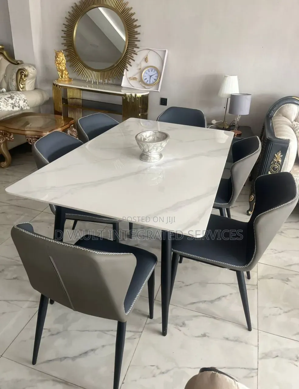 6 Seater Dining / Marble Dining