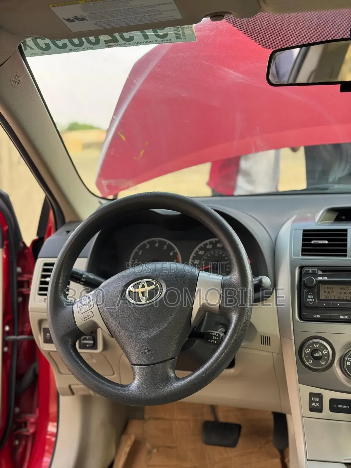 Toyota Corolla LE 4dr Sedan (1.8L 4cyl 4A) 2013 Red