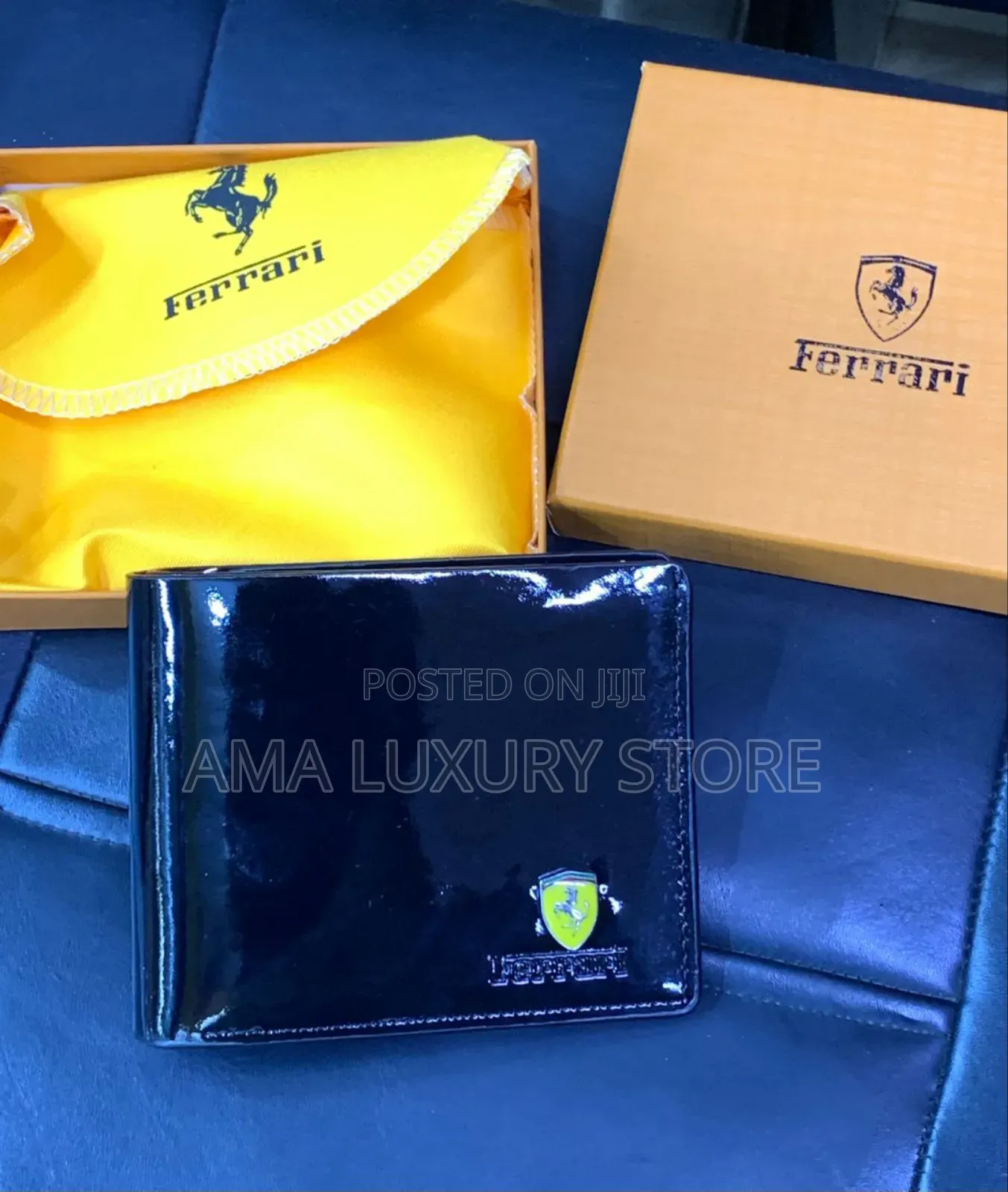 Ferrari Luxury Men Wallet – Stylish, Durable & Premium Leather