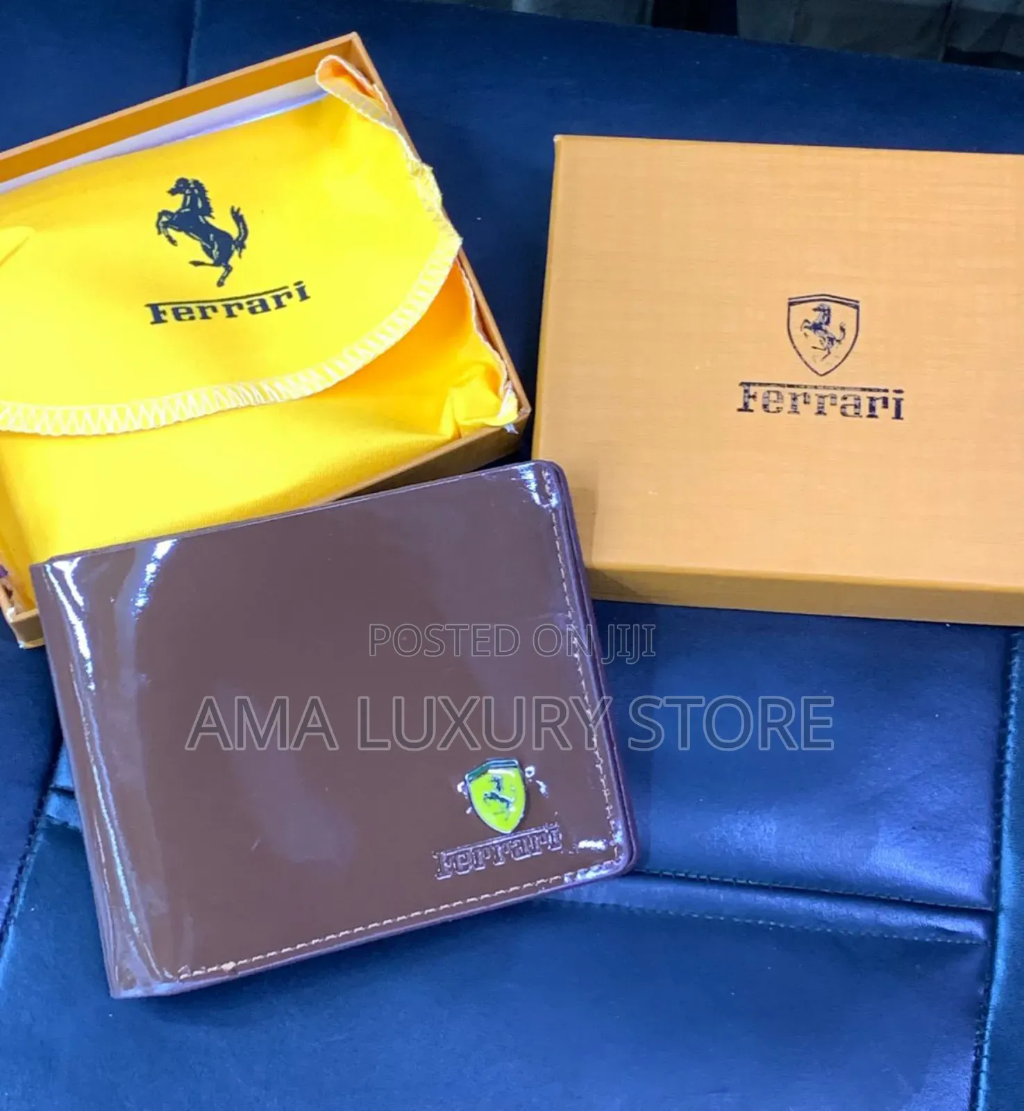 Ferrari Luxury Men Wallet – Stylish, Durable & Premium Leather