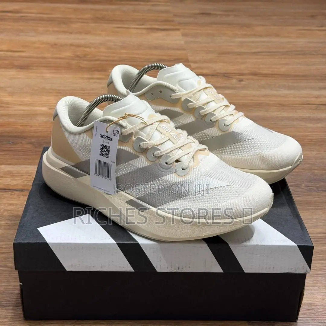 Adidas Adizero Evo Sl Wonder White Silver Met Sneakers