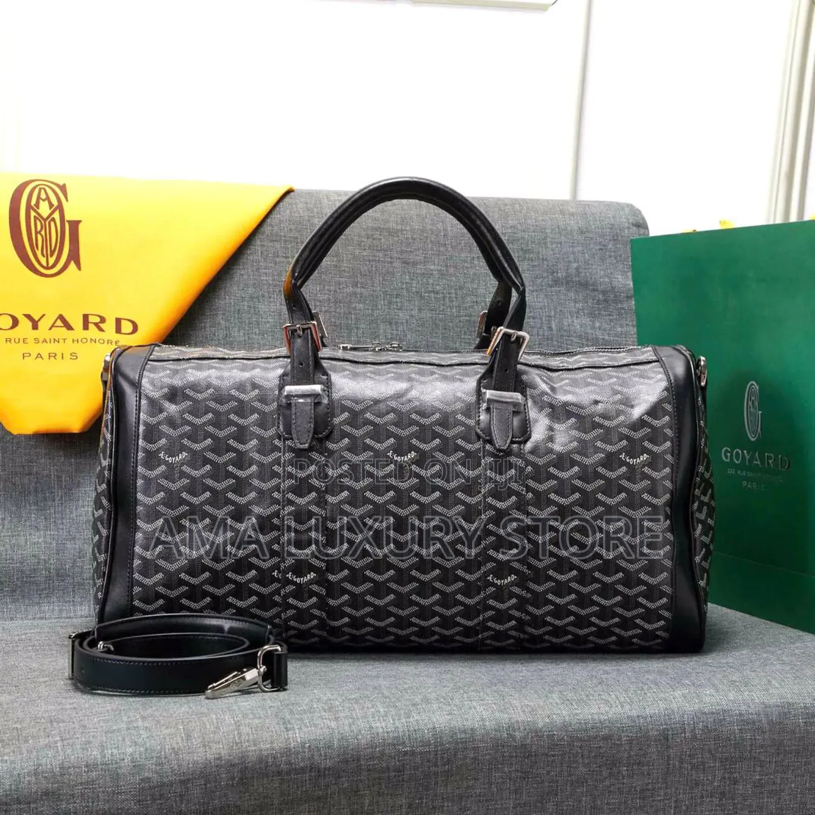 Goyard Travel Duffel Bag – Strong, Spacious Stylish