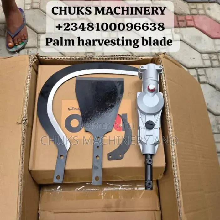 Palm Harvester Gear Head and Blade
