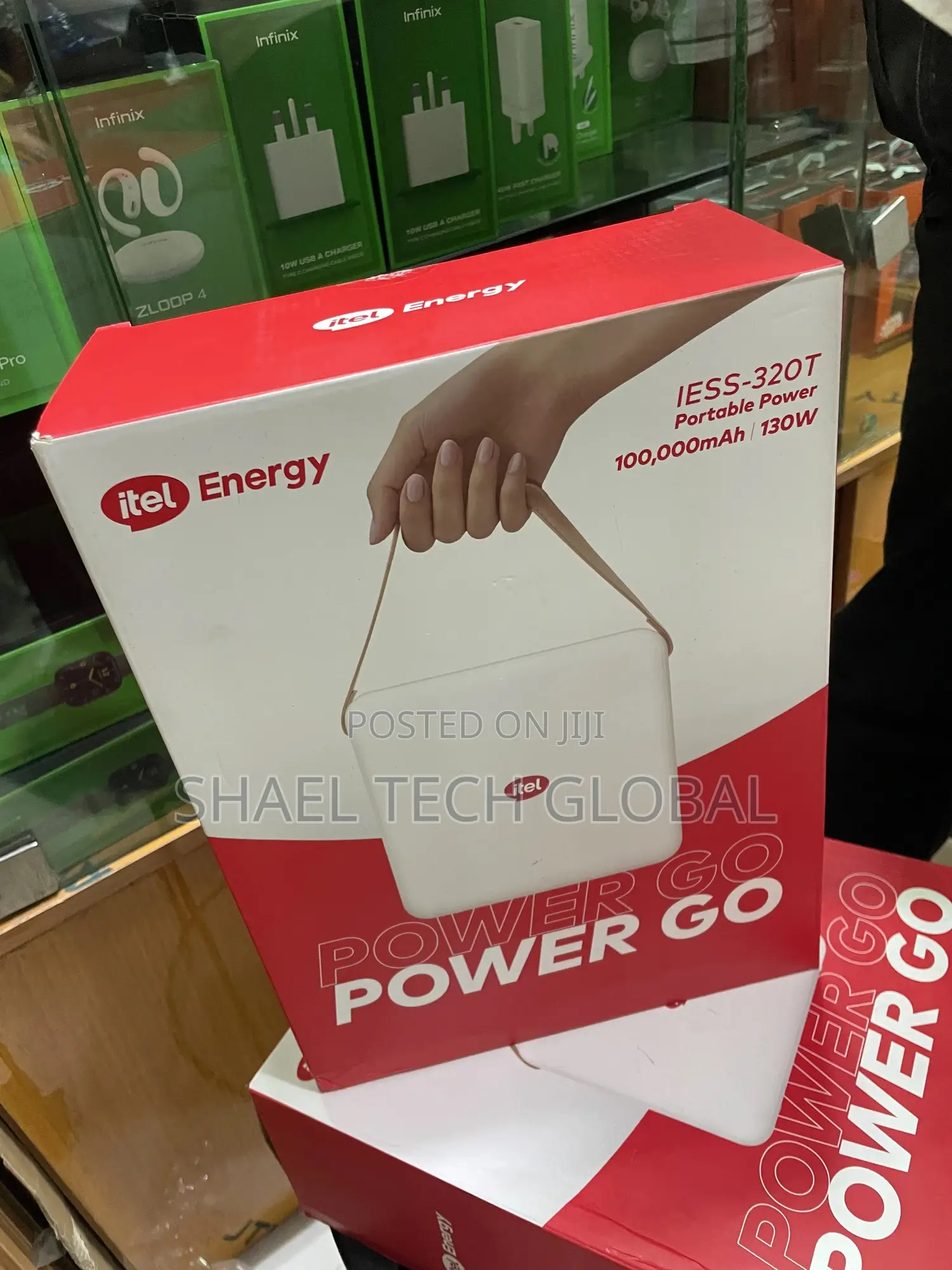 Itel Power Go Iess-320t 100,000mah 320wh Portable Power Station