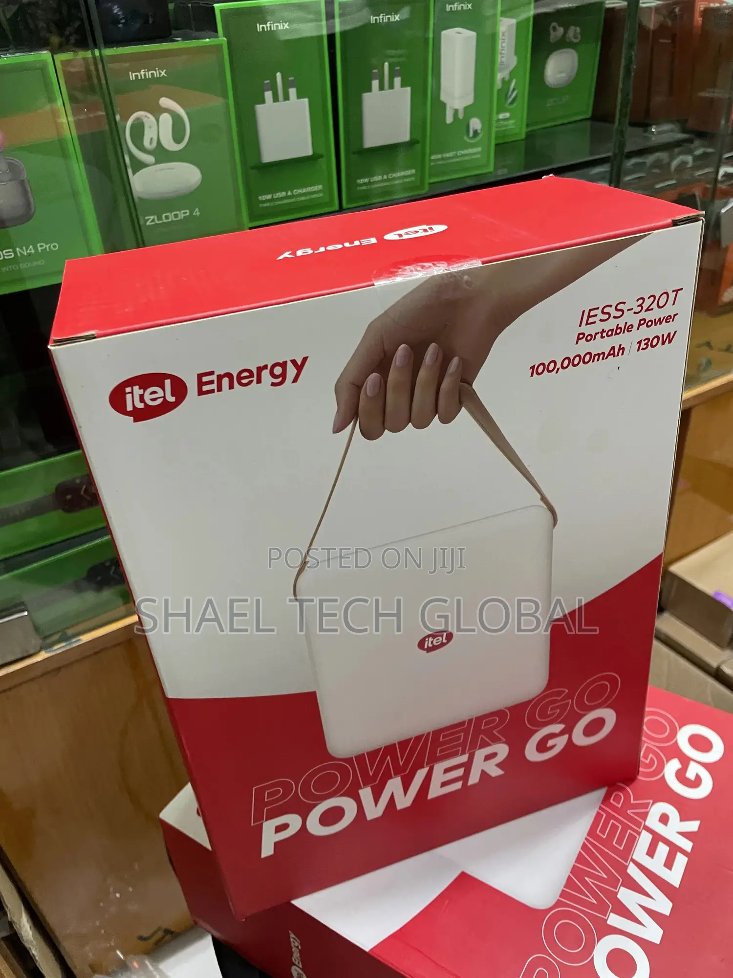 Itel Power Go Iess-320t 100,000mah 320wh Portable Power Station