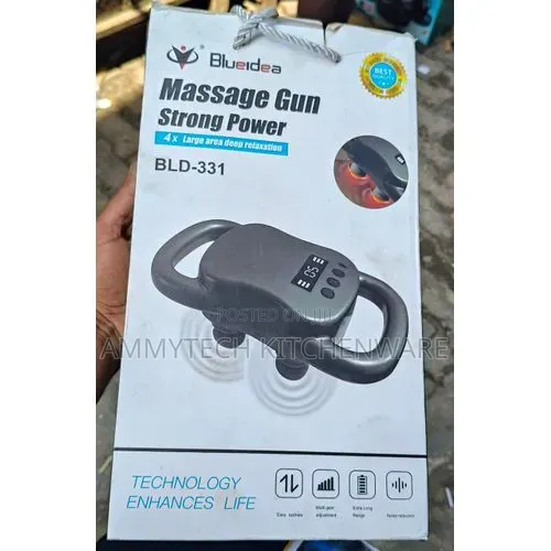 Blue Ideal Massage Gun Strong Power