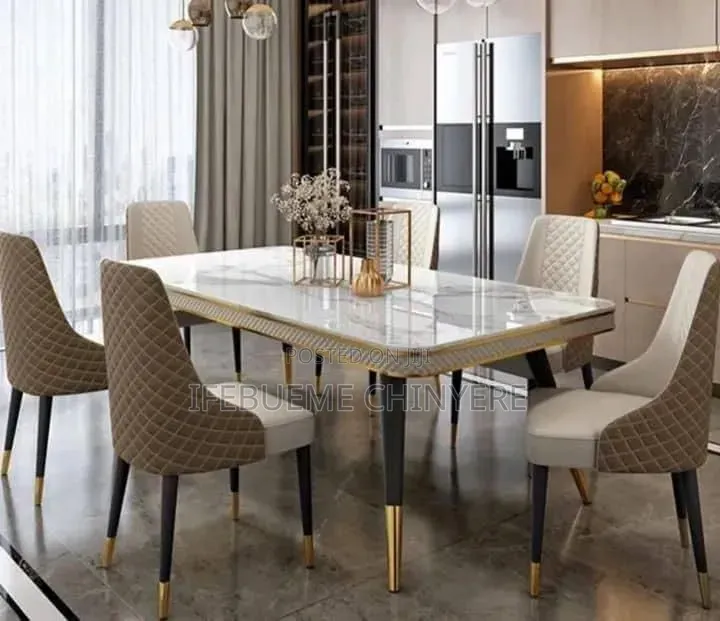 Dinning Table Set For 6 Persons